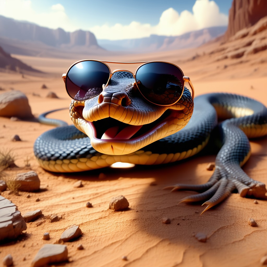 de snek is long seven miles